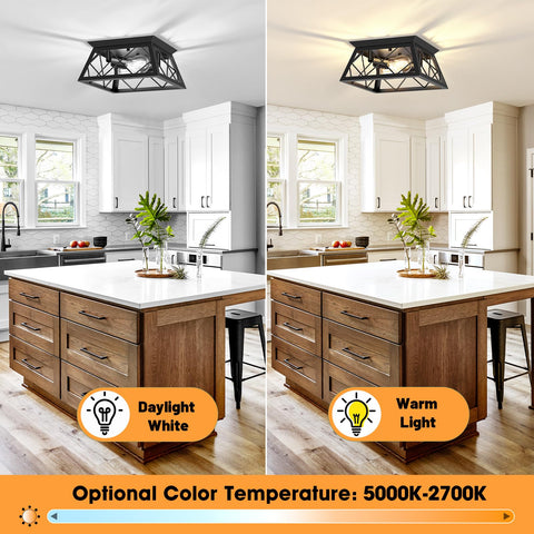 FadimiKoo rotating head hallway light adaptable to various angles