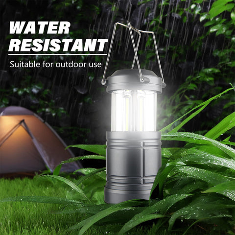 FADOMALL 4-pack lanterns with a user manual for ready setup.