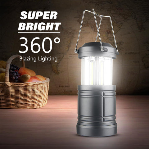 FADOMALL ABS lantern is water- and shock-resistant for tough conditions.