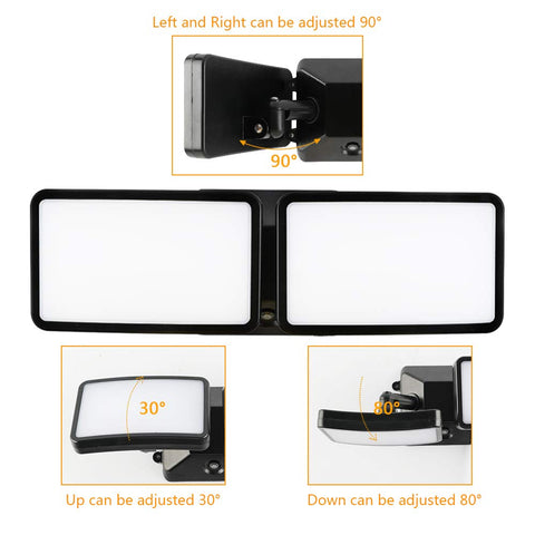 FAGUANGAO outdoor flood light for garage and porch illumination.