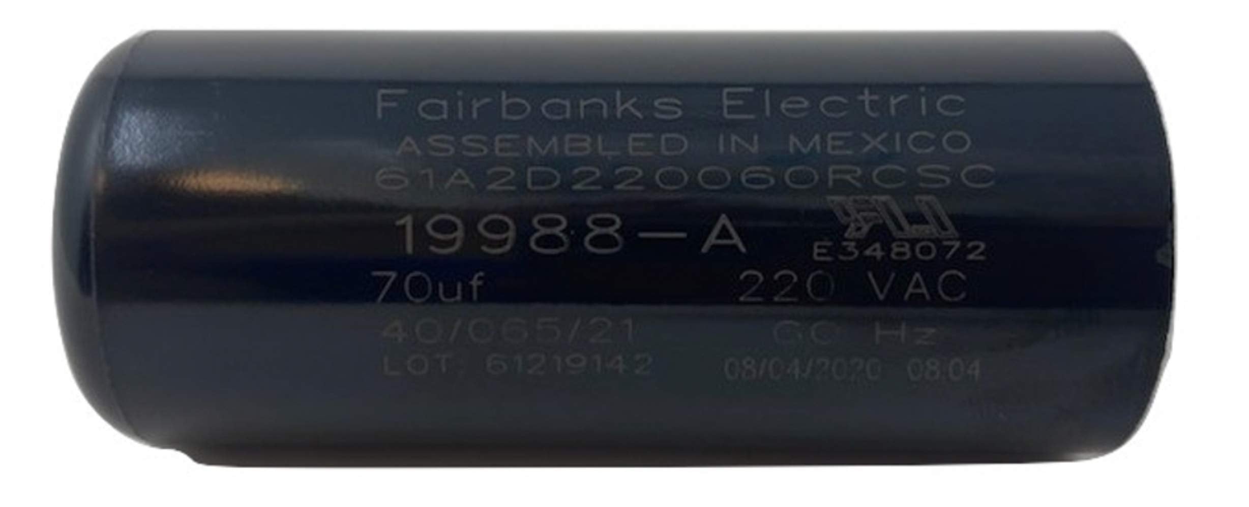 Fairbanks Electric Genie 19988A capacitor closeup supports reliable opener performance.