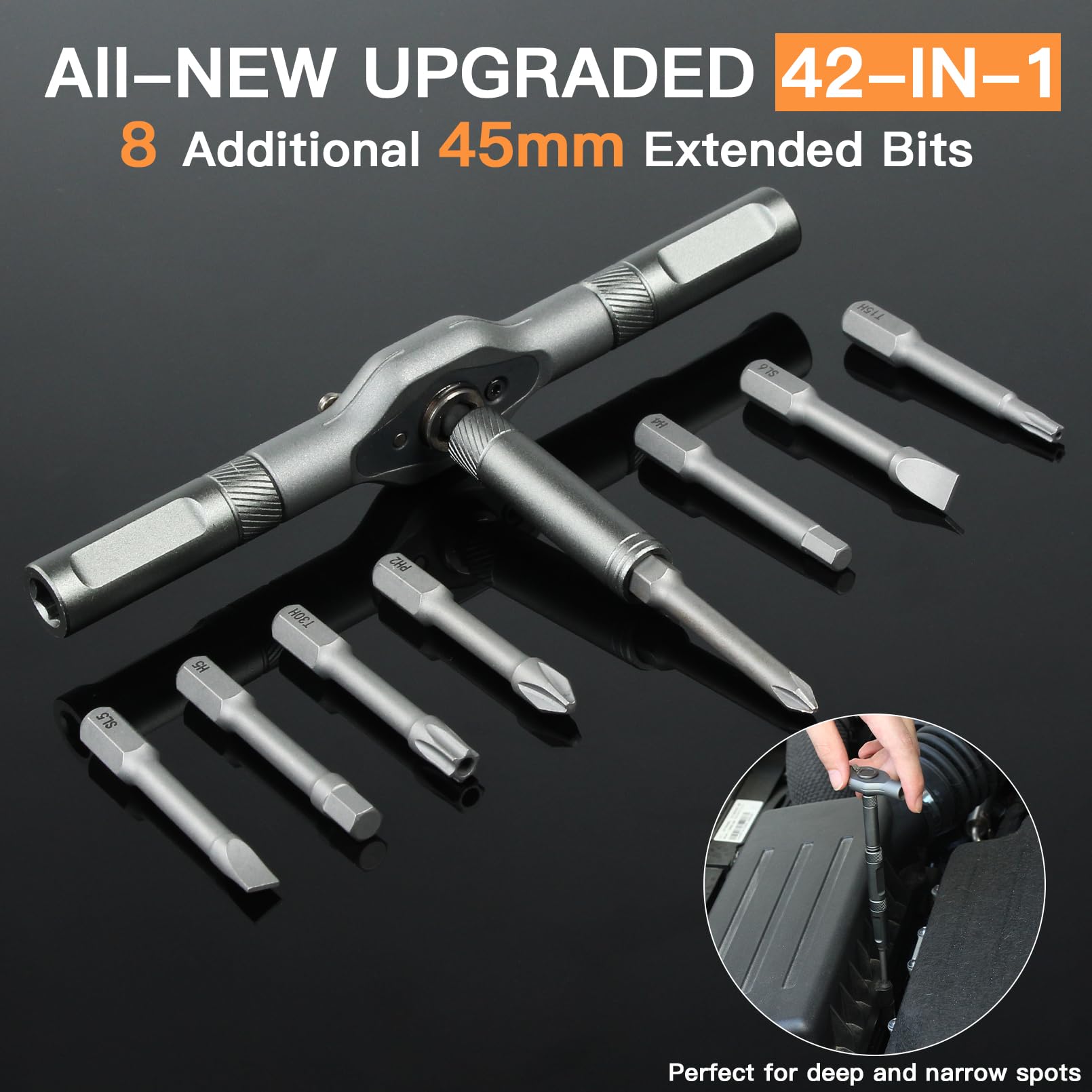 Faireach compact storage case keeps bits organized on the go.