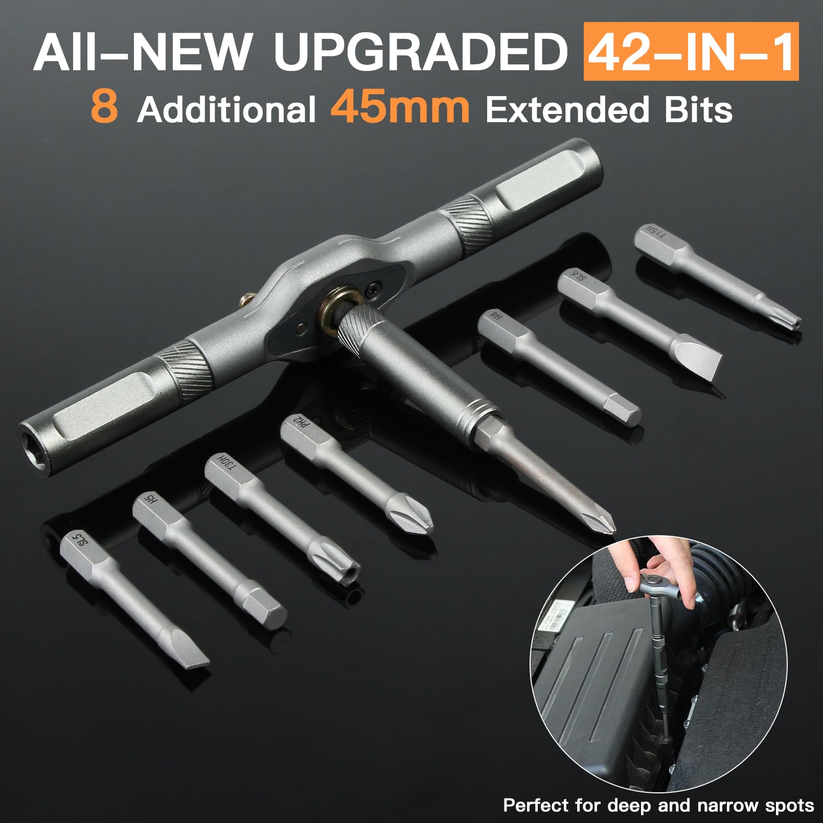 Faireach portable repair tool kit ideal for electronics, furniture, or bike maintenance.