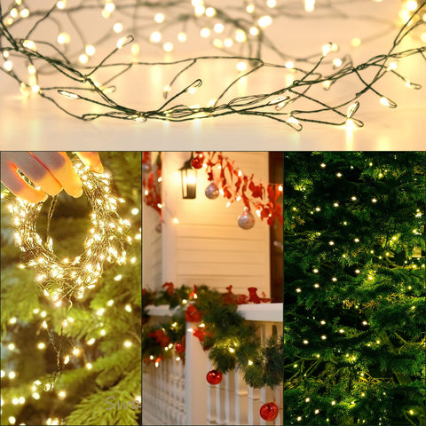 FairyGlim indoor outdoor decor ideas with warm white glow