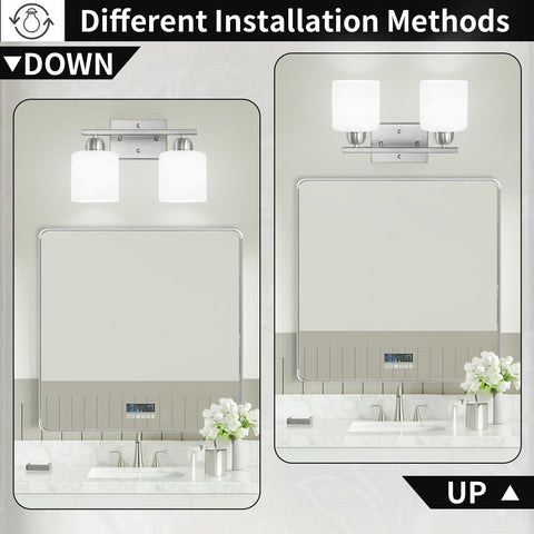 FAISHILAN upward and downward mounting options for flexible installation