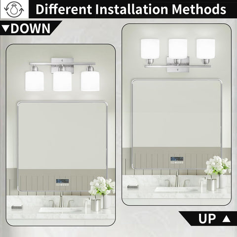 FAISHILAN reversible mounting option for upward or downward installation