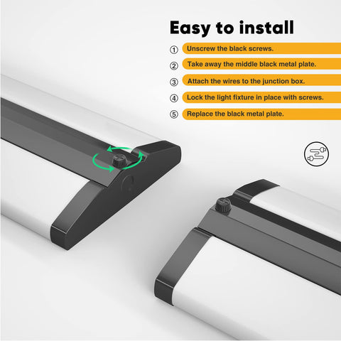 FaithSail wraparound with CRI 85+ for accurate color rendering under neutral white light.