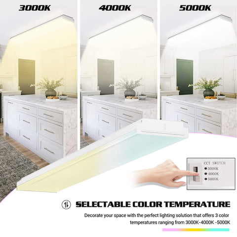 FaithSail 4ft wraparound with 3 CCT options for warm to daylight ambiance