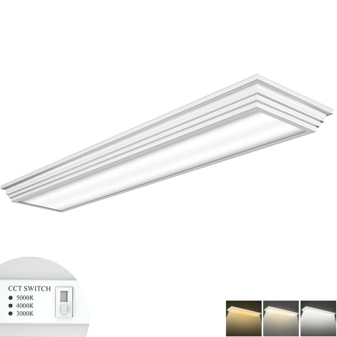 FaithSail dimmable wraparound light, front view, broad kitchen illumination and energy efficiency.