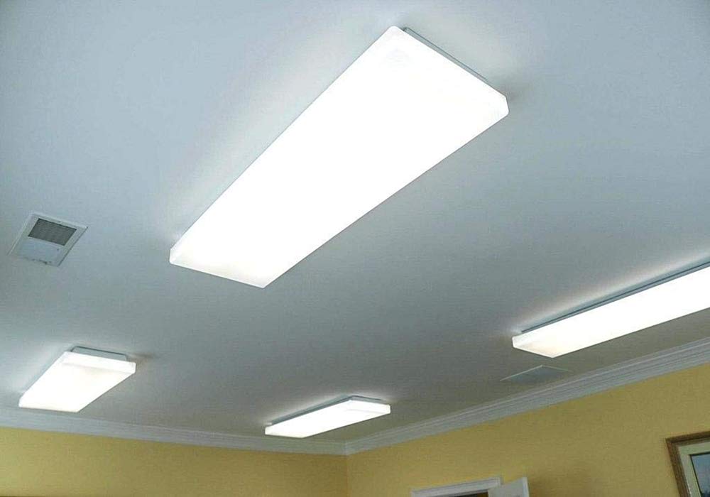 FaithSail ceiling-mount LED wraparound shows flush, even ceiling integration.
