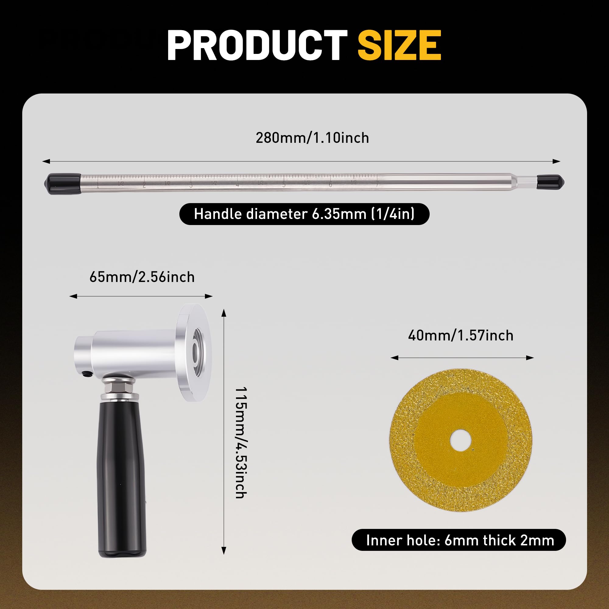 FAITIO included Allen wrench for quick three-step setup