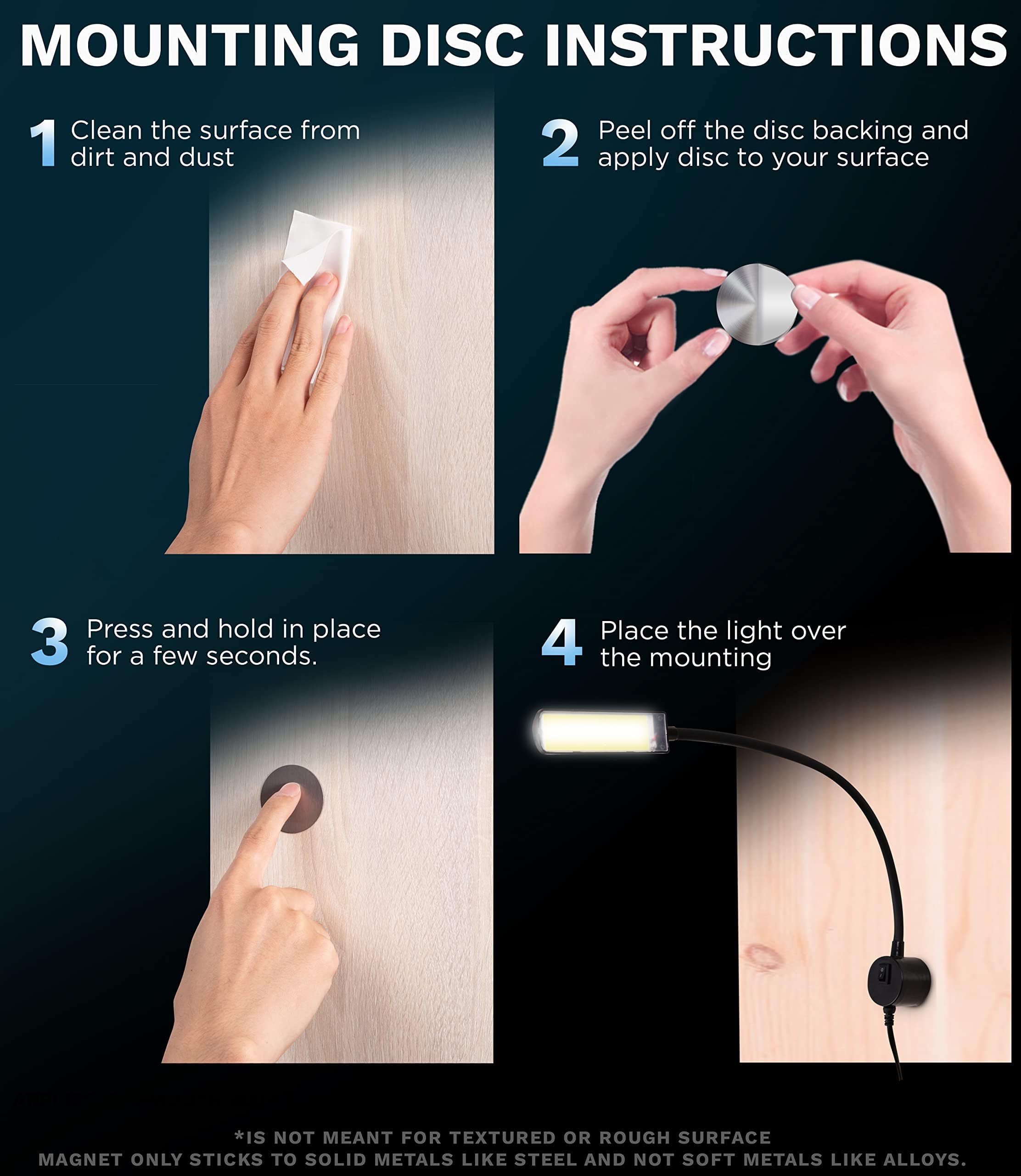 FAJ sewing machine light ready to illuminate your workspace when you need it.