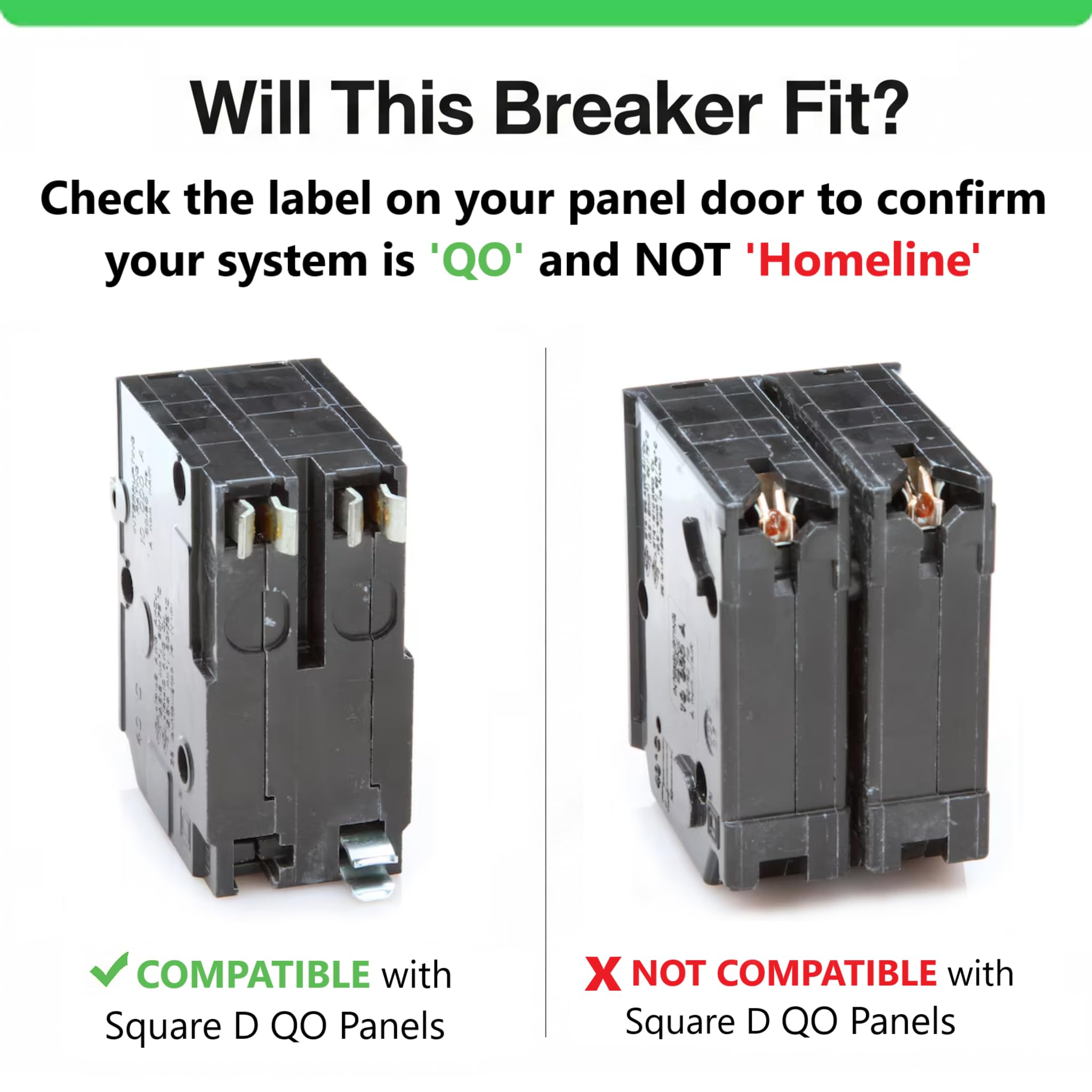 FalconSupply QO230 supports 120/240V systems for high-draw appliances.