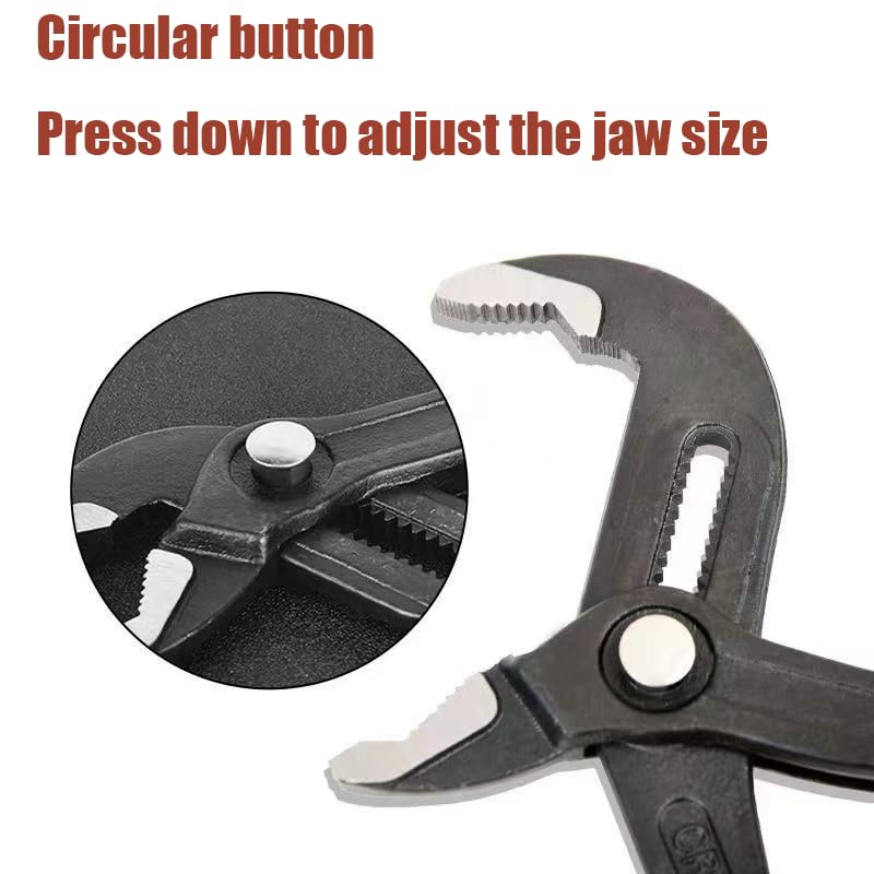 Falichchch Ergonomic PVC handles for comfortable extended use