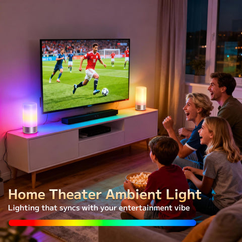 Famigreta RGB color cycle lamp for mood and ambiance