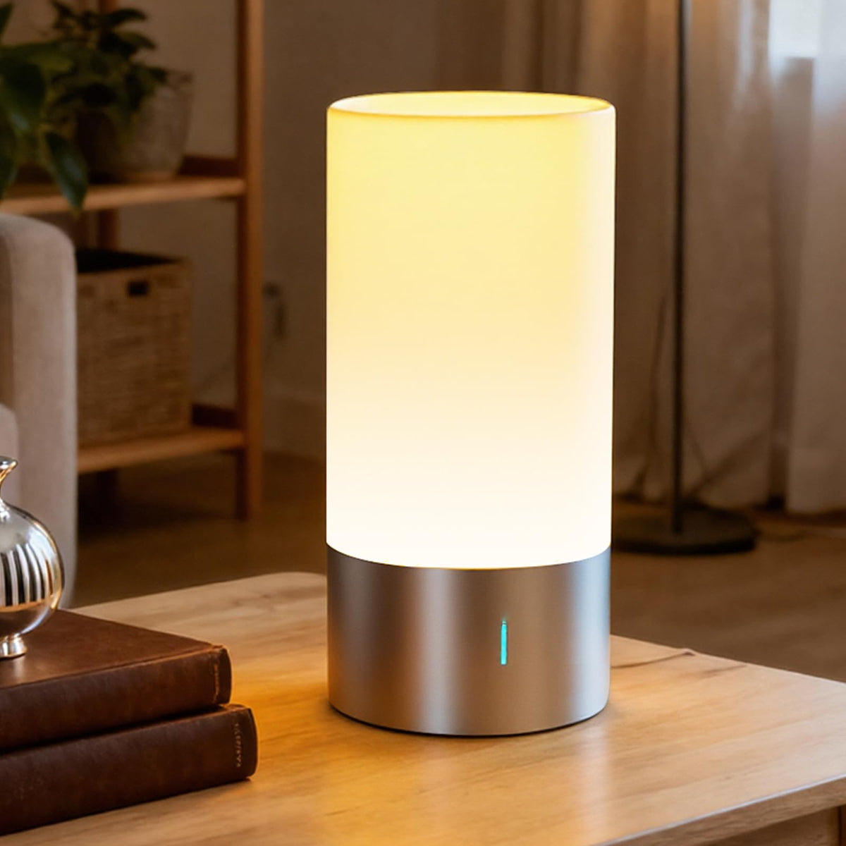 Famigreta table lamp with dimmable warm white light for relaxed evenings