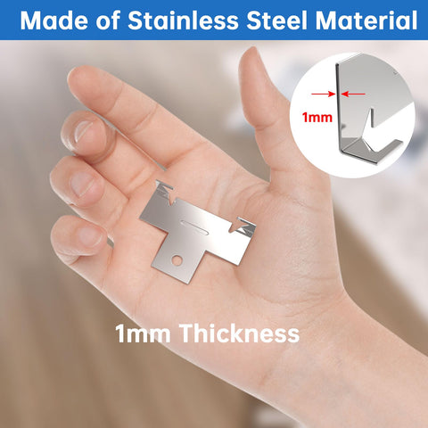 Famiron stainless steel 201 clips resist bending for long-lasting performance.