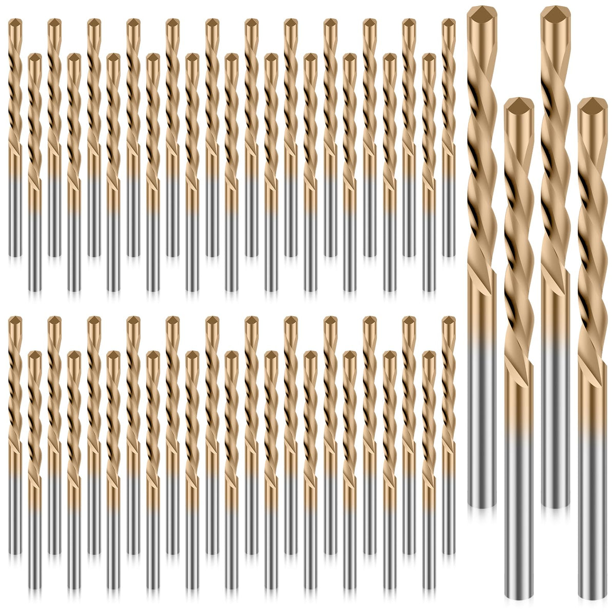 FAMIWIN drywall bits with one-eighth inch spiral tip for precise cuts