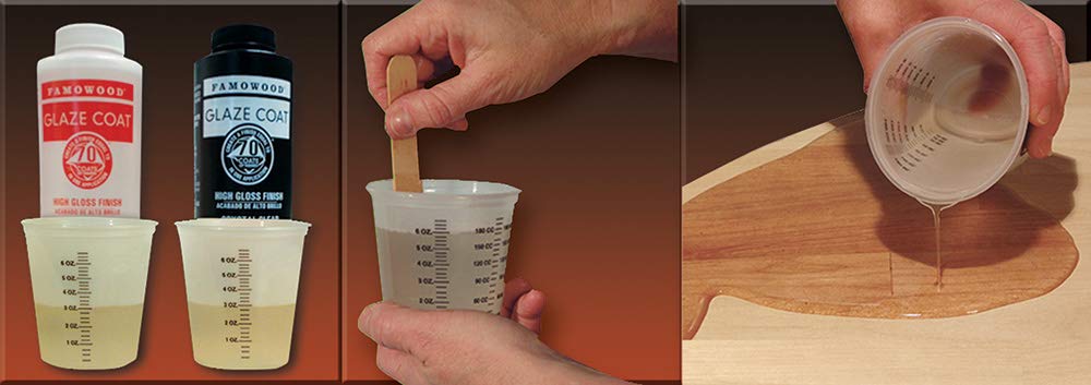 Famowood Glaze Coat preserves photos and ceramics with a durable finish.