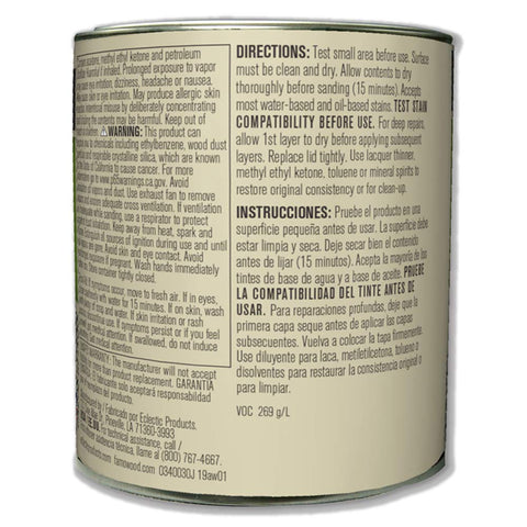 FamoWood Oak/Teak crack-free application for durable repairs.