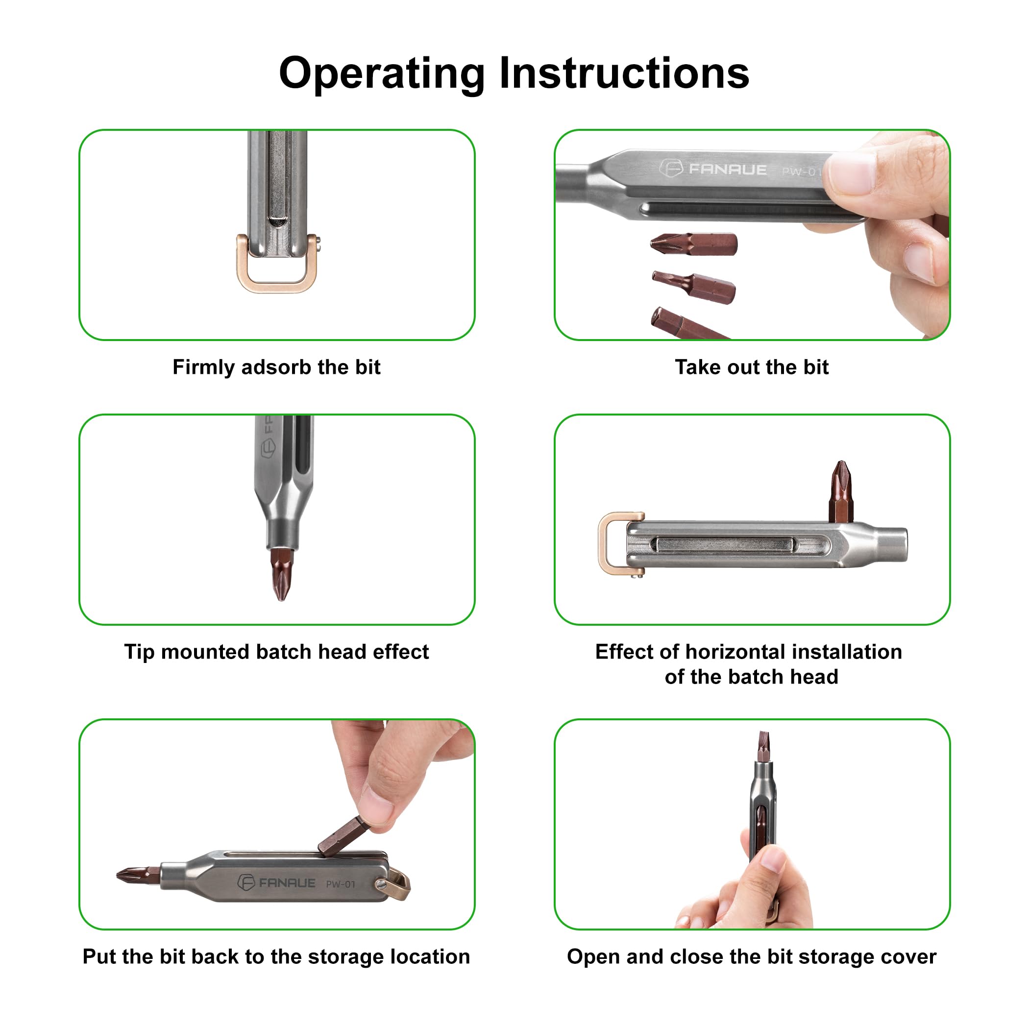 S2 alloy steel bits provide reliable strength for repairs.