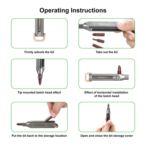 S2 alloy steel bits provide reliable strength for repairs.