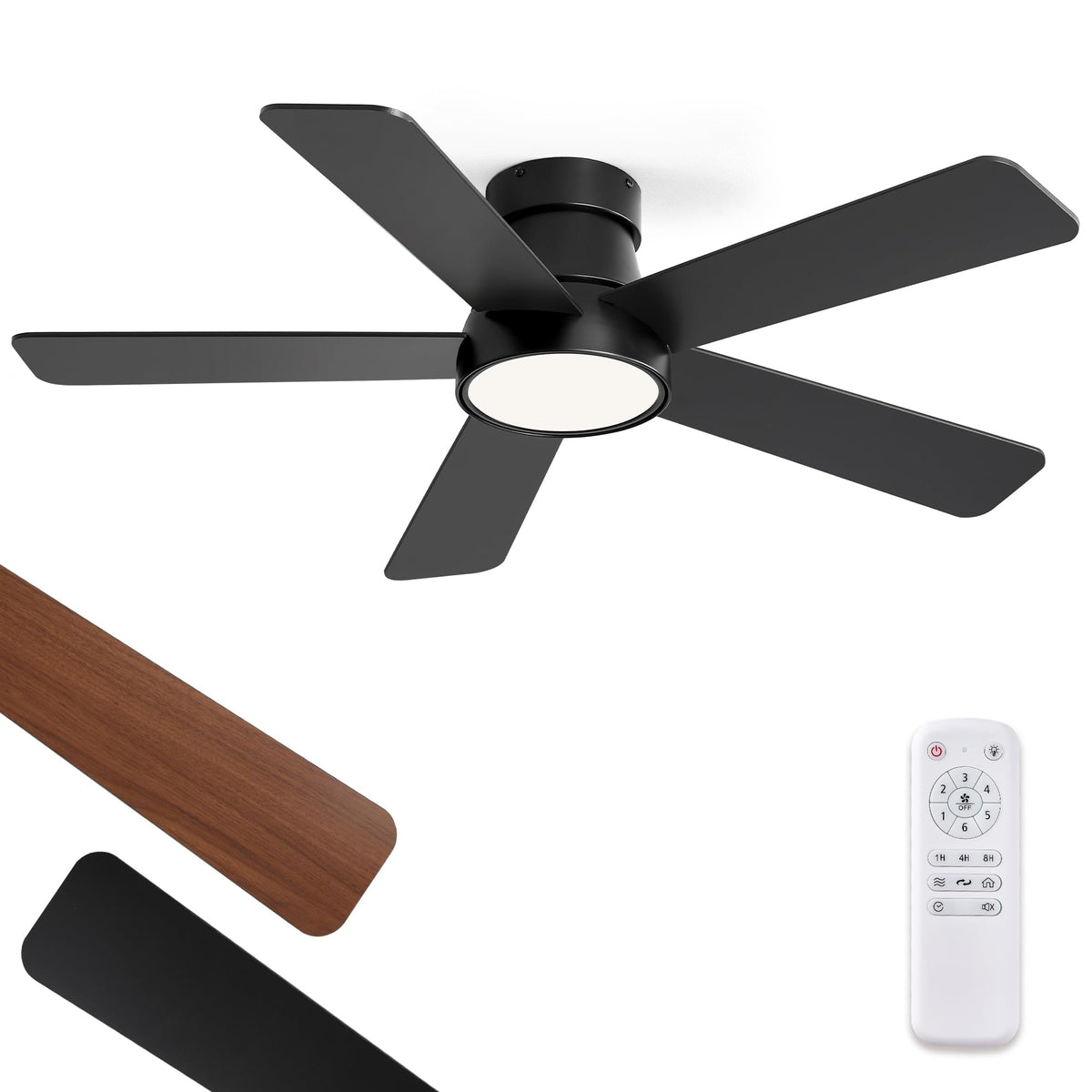 Fanbulous 42-inch ceiling fan with lights for versatile spaces and cooling