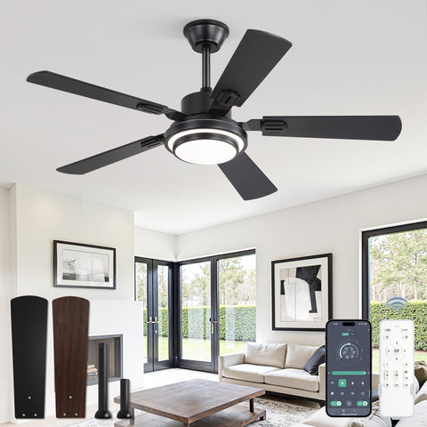 Fanbulous 48-inch ceiling fan with remote for easy control from anywhere in the room.