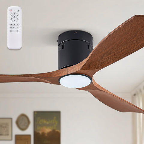 Fanbulous 52-inch ceiling fan with lights and remote for versatile living room cooling