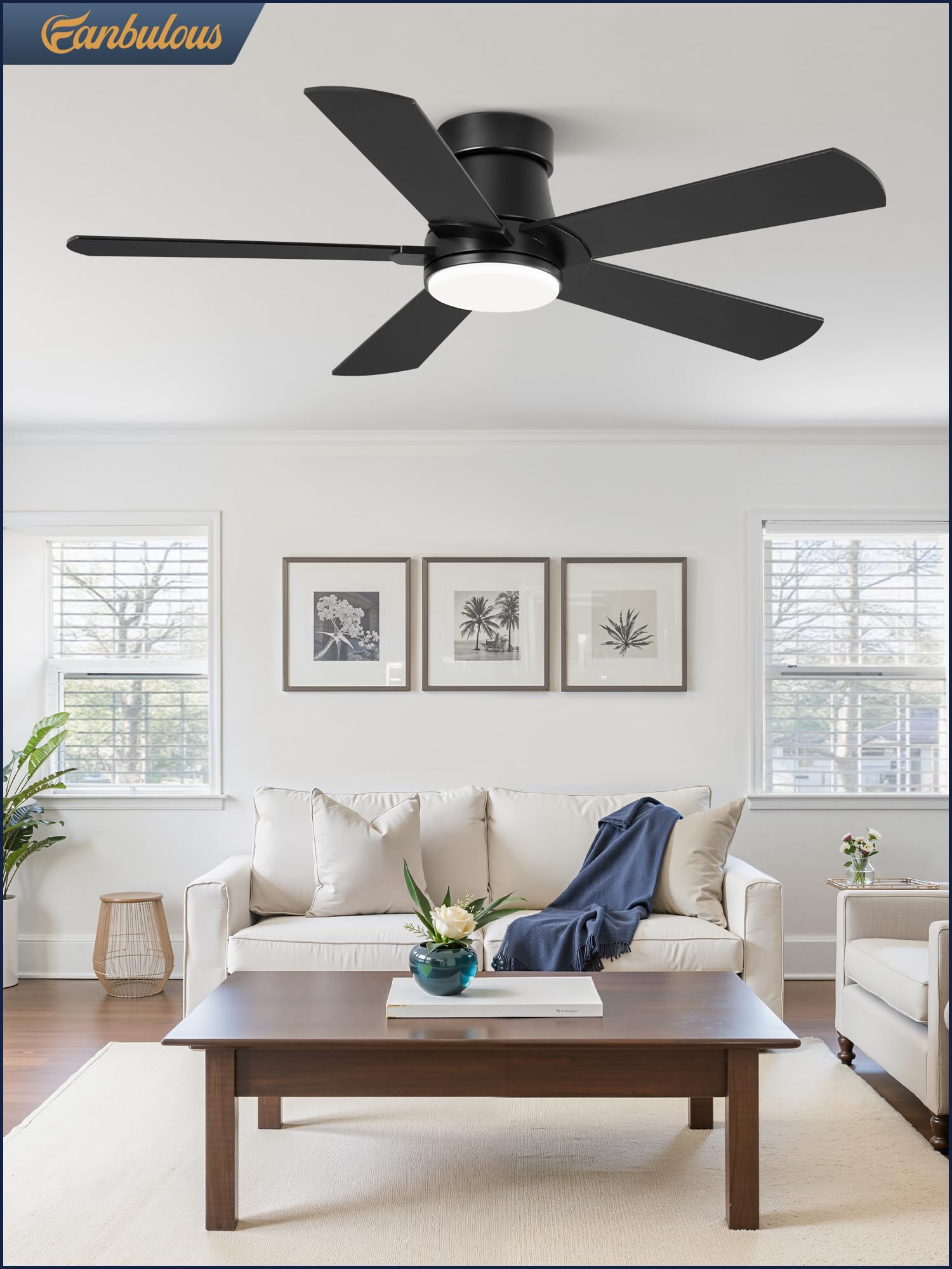 Fanbulous forward and reverse airflow supports seasonal comfort