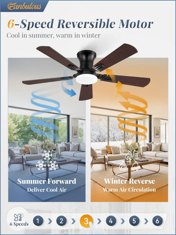 Fanbulous whisper quiet DC motor ceiling fan for serene rooms