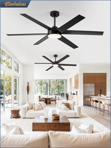 Fanbulous low-noise operation under 35dB for bedrooms and living areas