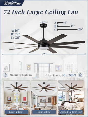 Fanbulous wall-mount remote holder keeps controls within easy reach.