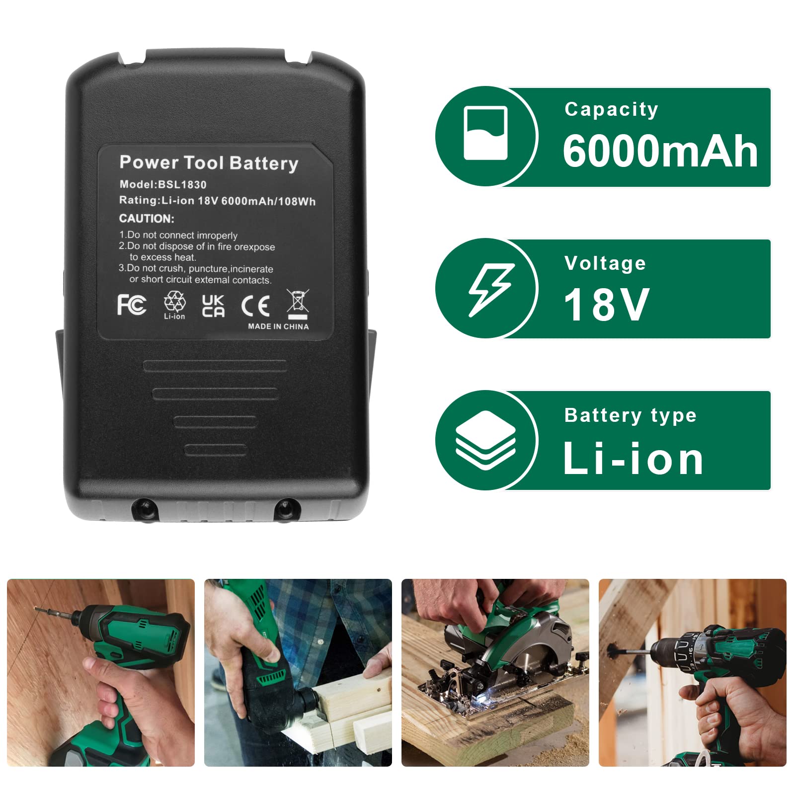 CE/FCC/RoHS certified safety features protect charging and performance.