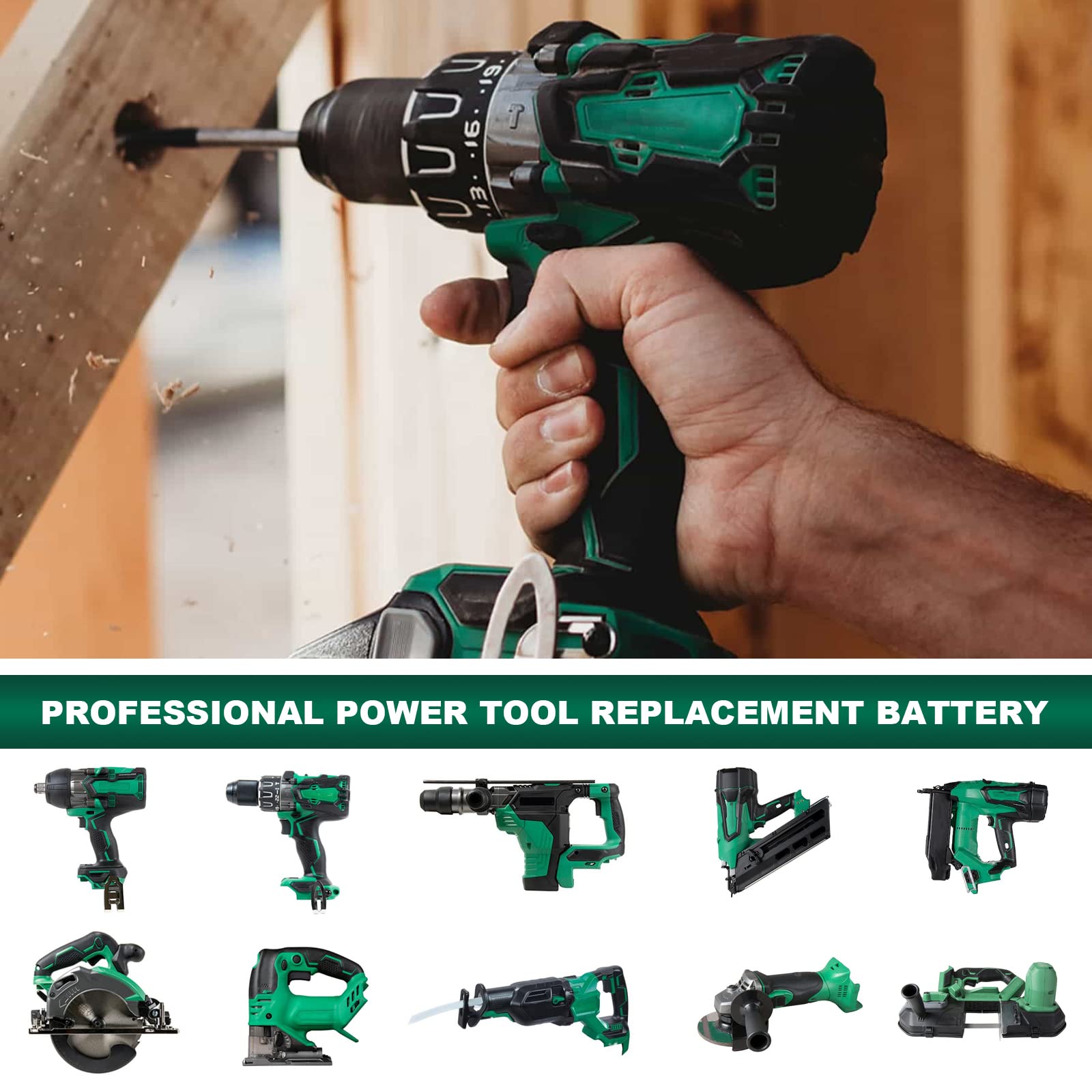 Two-pack value pack helps minimize downtime and stock extras.