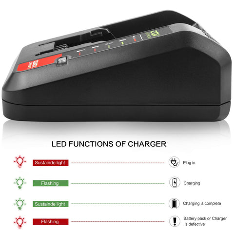 Fancy Buying Black & Decker 20V charger side view, ready for fast battery top-ups.