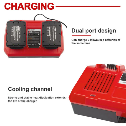 Fancy Buying dual battery charger CE ROHS certifications for safe use