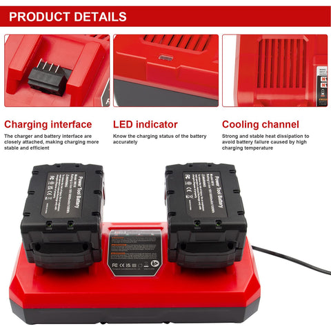Fancy Buying dual battery charger side ports for two simultaneous charges