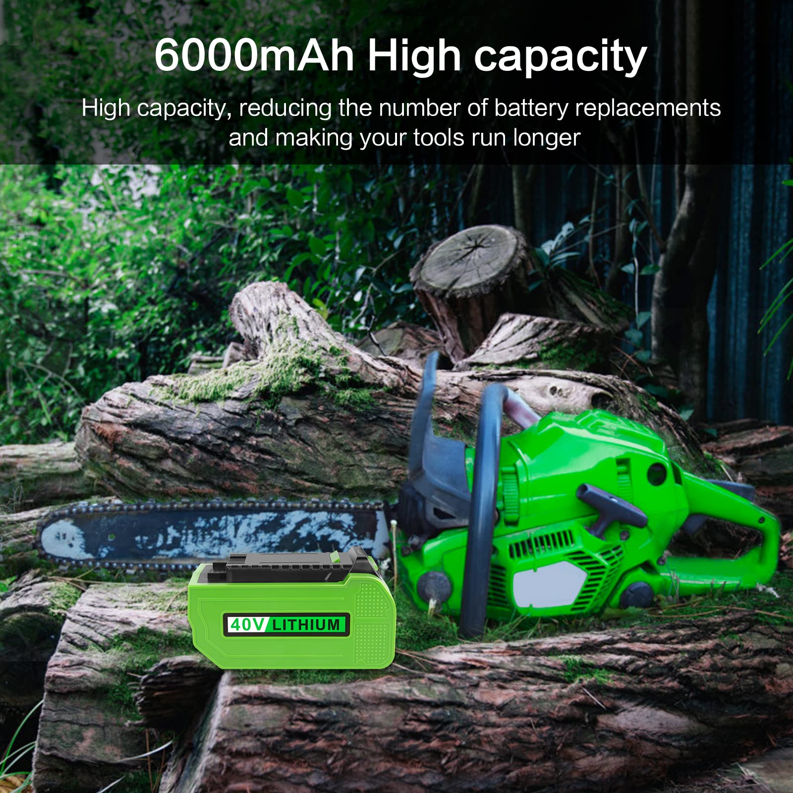 LB40A010 battery cooling holes promote steady performance.
