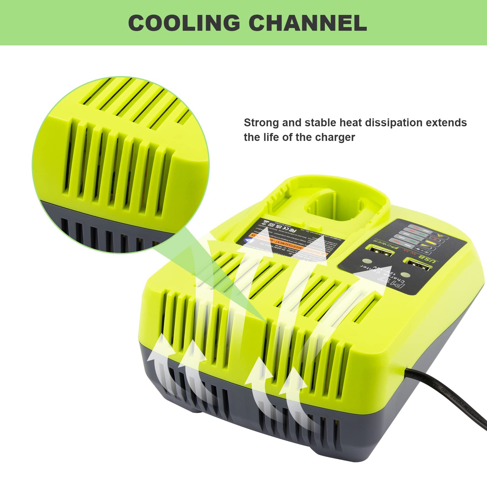 Fancy Buying Ryobi charger in use with a battery on the tray