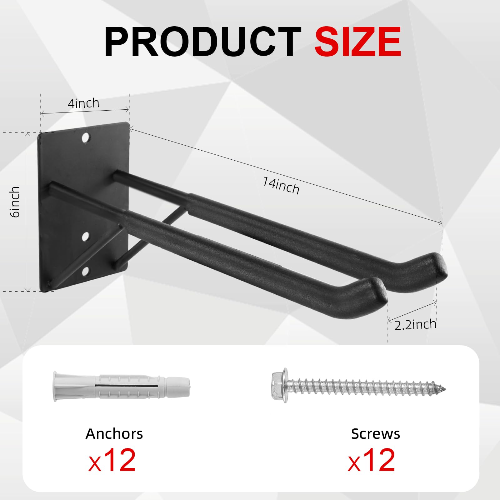 FancyEagle easy-install design with expansion screws for quick setup on solid walls