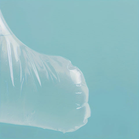 Fancystyle clear boot covers fit up to men's size 12-13