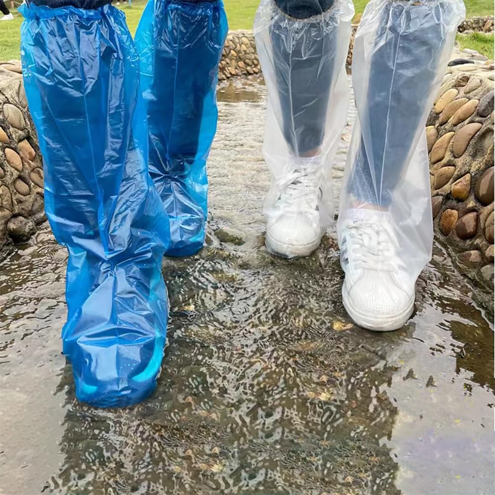 Fancystyle disposable overshoes protect work boots from dirt and grime