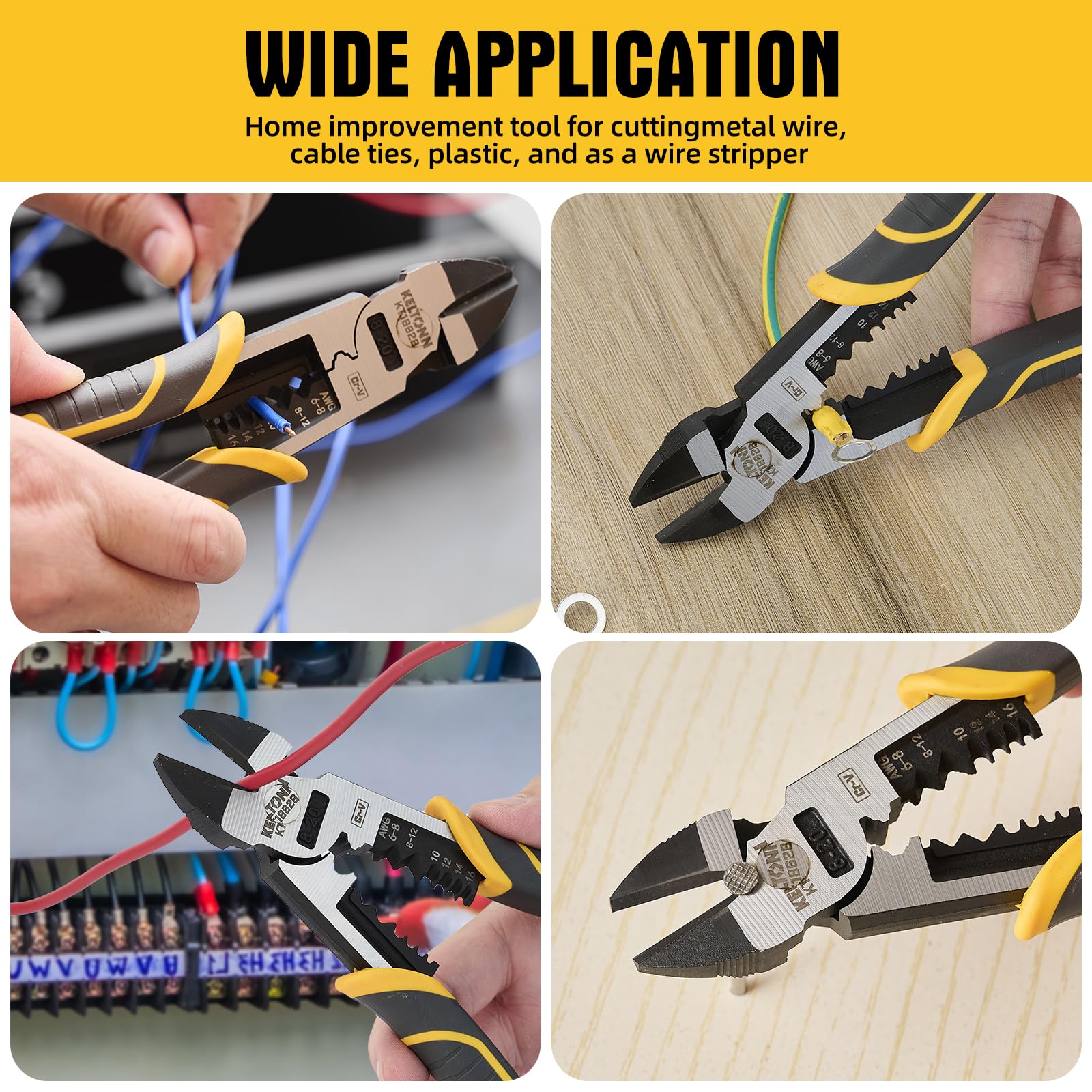 Fancytool compact ergonomic design fits tight spaces for electricians and DIYers