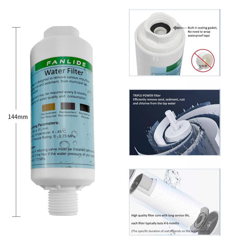 Fanlide adapter compatibility ensures easy connection with bidet hoses