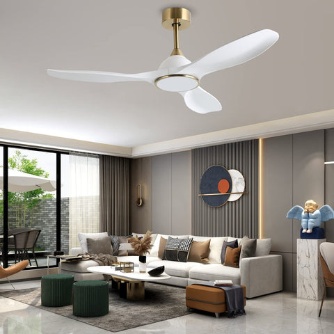 Fanliving easy installation with included down-rods for different ceilings