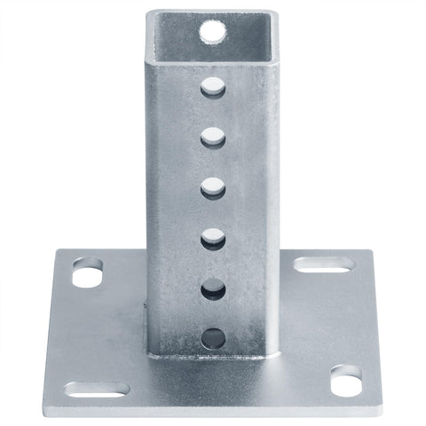 Fanmao electro-galvanized steel base resists corrosion in outdoor installations.