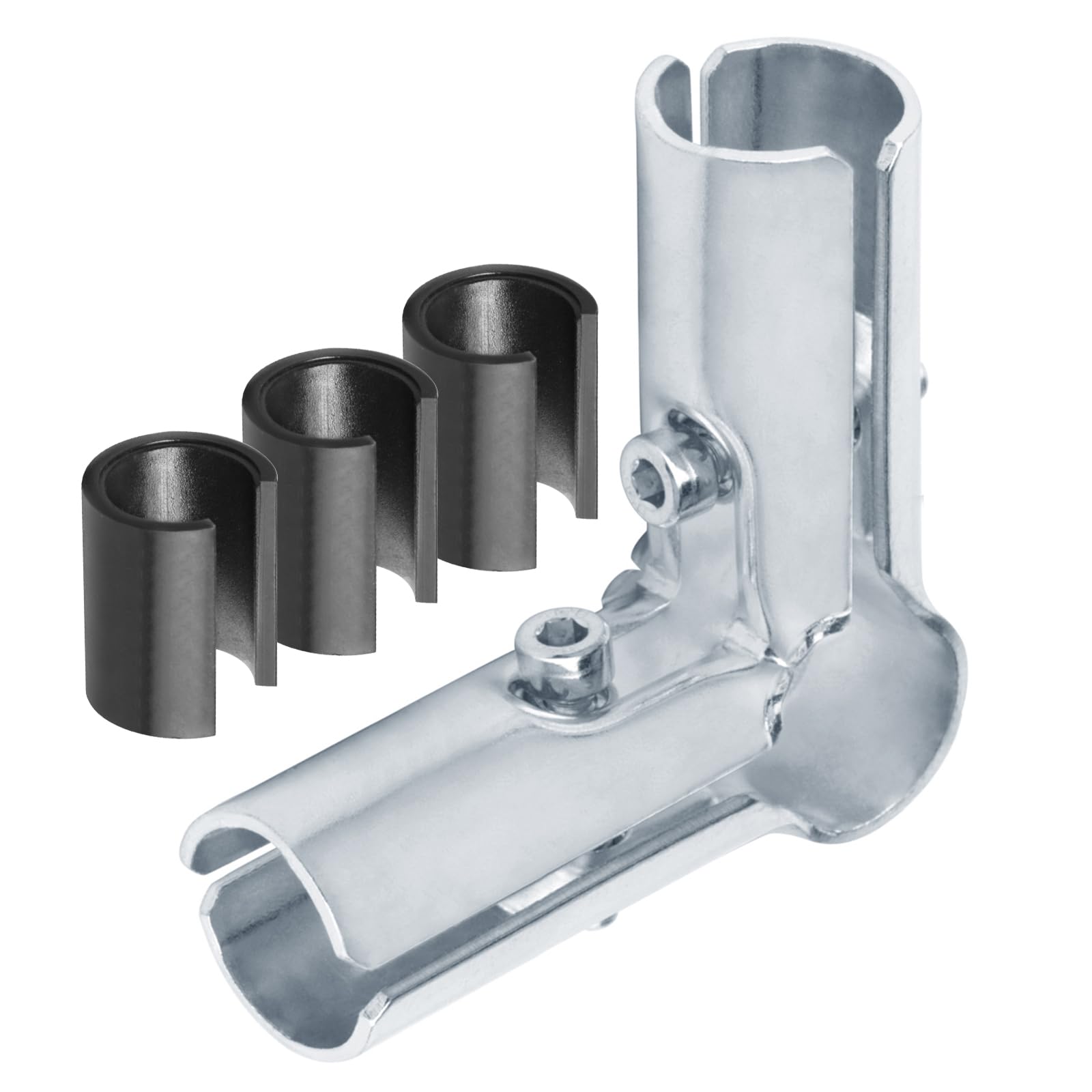 Fanmao connector in electro-galvanized finish with durable steel