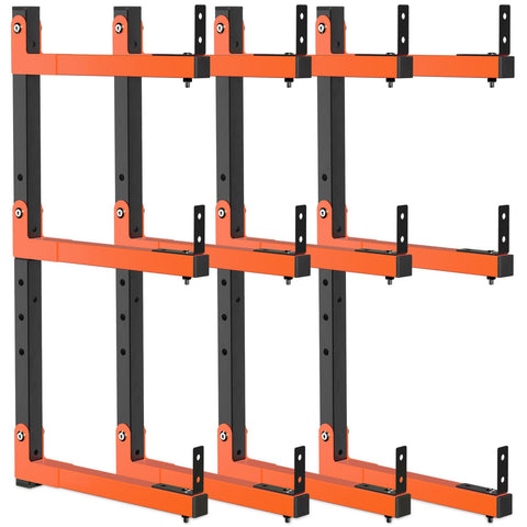 Fanmoss 27-inch lumber rack wall-mount panel for organized lumber storage.