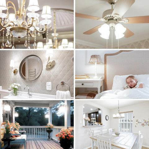 FanNicoo E12 LED bulb 5-pack for quick upgrades